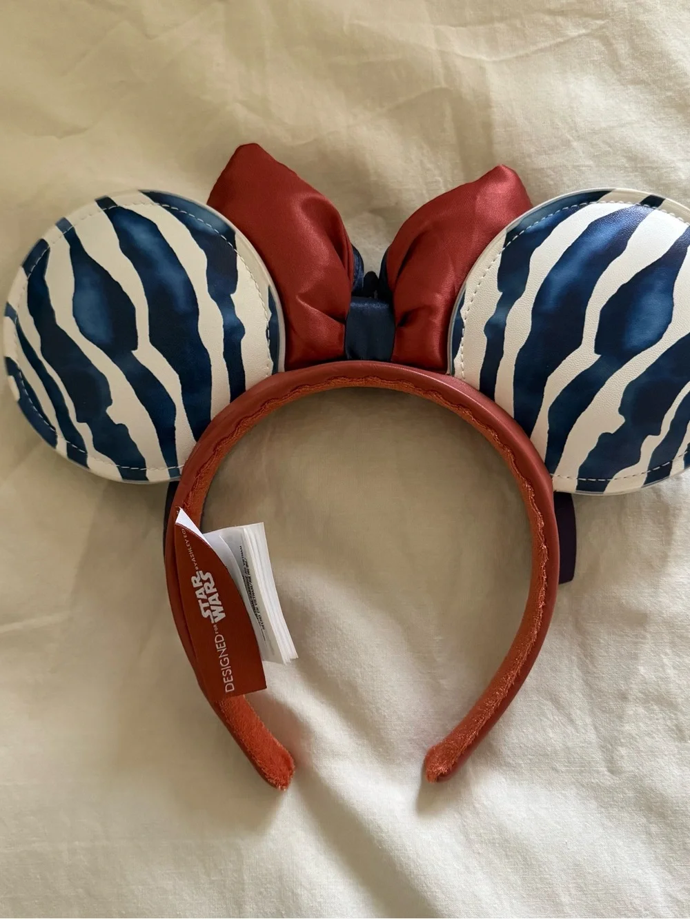 2024 Disney Parks Star Wars Ahsoka Tano “I Am No Jedi” Ears Headband NWOT